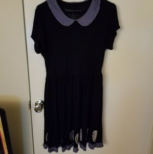 Spirited Away No Face Peter Pan Collar Dress XL
